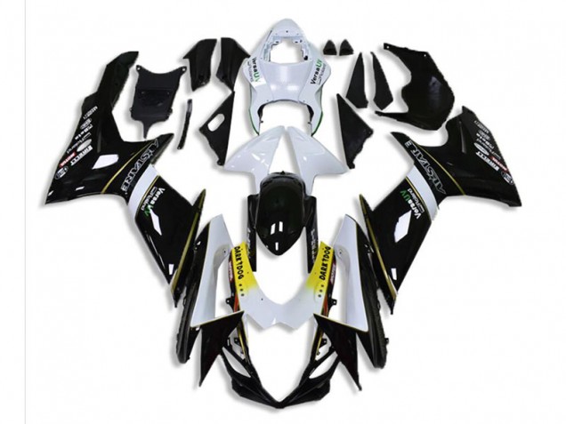 Schwarz Weiß Suzuki GSXR 600 / 750 K11 2011-2024 Verkleidung Schwarz Weiß Suzuki GSXR 600 / 750 K11 2011-2024 Verkleidung