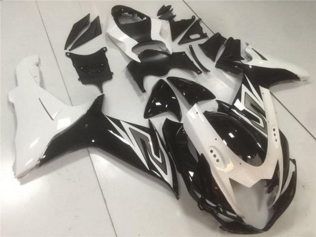 Schwarz Weiß Suzuki GSXR 600 / 750 K11 2011-2024 Vollverkleidung Schwarz Weiß Suzuki GSXR 600 / 750 K11 2011-2024 Vollverkleidung
