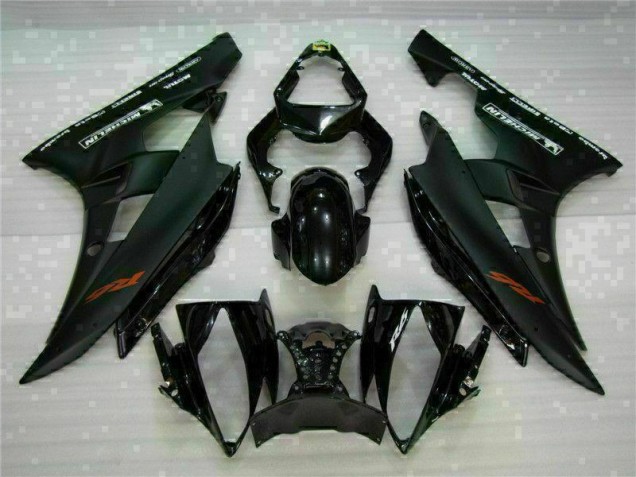 Schwarz Yamaha R6 2006-2007 VollVerkleidungen & Plastik Schwarz Yamaha R6 2006-2007 VollVerkleidungen & Plastik