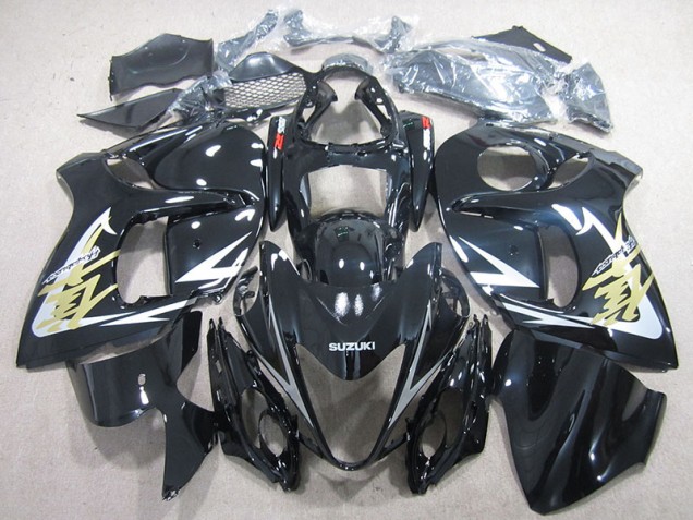 Schwarz und Gold Aufkleber Suzuki GSXR 1300 Hayabusa 2008-2019 Verkleidungen Schwarz und Gold Aufkleber Suzuki GSXR 1300 Hayabusa 2008-2019 Verkleidungen