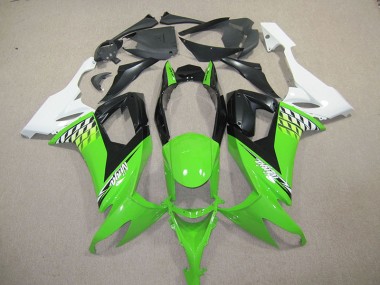 Schwarzer Grün Ninja Kawasaki ZX10R 2008-2010 Verkleidungen