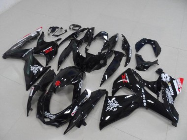 Schwarzer Leuchtturm Suzuki GSXR 1000 K9 2009-2016 Verkleidungen