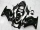 Schwarzer Ninja Kawasaki EX250 2008-2012 Verkleidungen Schwarzer Ninja Kawasaki EX250 2008-2012 Verkleidungen