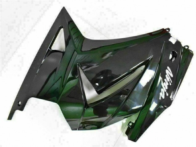 Schwarzer Ninja Kawasaki EX250 2008-2012 Verkleidungen Schwarzer Ninja Kawasaki EX250 2008-2012 Verkleidungen