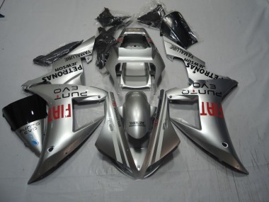 Silber Fiat Yamaha R1 2002-2003 Verkleidungen