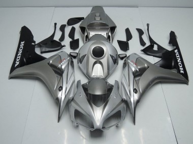 Silber Grau Honda CBR 1000 RR 2006-2007 Verkleidungen