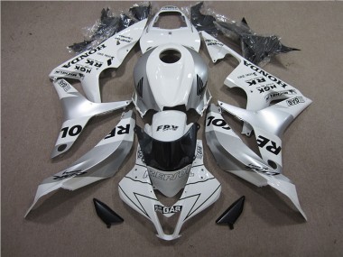 Silber Repsol Honda CBR 600 RR 2007-2008 Verkleidungen