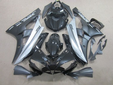 Silber Schwarz Yamaha R6 2006-2007 Verkleidungen