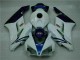 Weiß Blau Honda CBR 1000 RR 2004-2005 Verkleidung Weiß Blau Honda CBR 1000 RR 2004-2005 Verkleidung