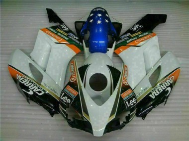 Weiß Blau Honda CBR 1000 RR 2004-2005 Verkleidungen