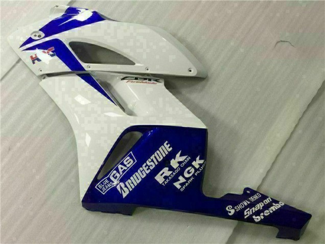Weiß Blau Rot Honda CBR 1000 RR 2004-2005 Verkleidungen Weiß Blau Rot Honda CBR 1000 RR 2004-2005 Verkleidungen