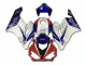 Weiß Blau Rot Honda CBR 1000 RR 2004-2005 Verkleidungen Weiß Blau Rot Honda CBR 1000 RR 2004-2005 Verkleidungen