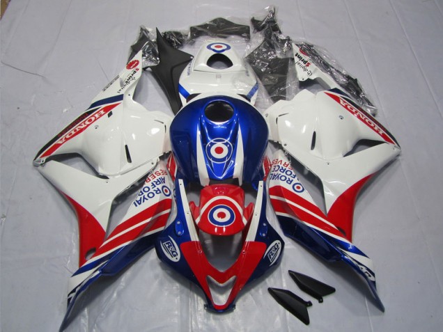 Weiß Blau Rot Honda CBR 600 RR 2009-2012 Verkleidungen Weiß Blau Rot Honda CBR 600 RR 2009-2012 Verkleidungen