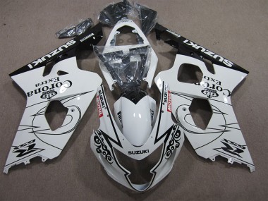 Weiß Corona Extra Motul Suzuki GSXR 600 K4 2004-2005 Verkleidungen