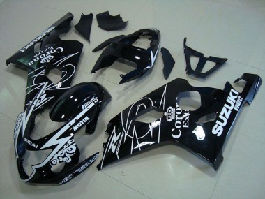 Weiß Corona Extra Motul Suzuki GSXR 750 K4 2004-2005 Verkleidungen
