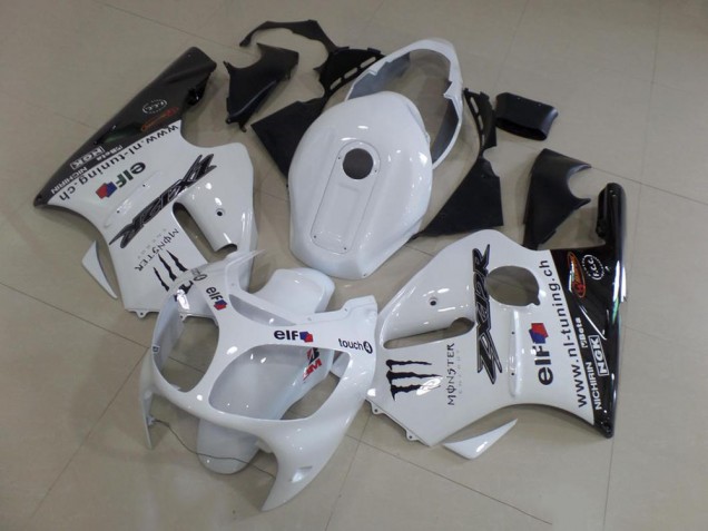 Weiß Kawasaki ZX12R 2000-2001 Verkleidung Weiß Kawasaki ZX12R 2000-2001 Verkleidung