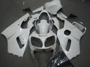 Weiß Kawasaki ZX12R 2000-2001 Verkleidungen