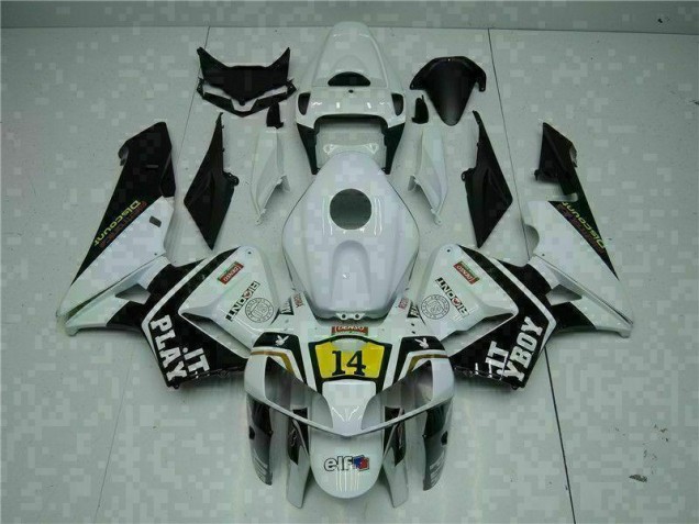 Weiß Playboy 14 Honda CBR 600 RR 2005-2006 Verkleidungen Weiß Playboy 14 Honda CBR 600 RR 2005-2006 Verkleidungen