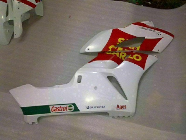 Weiß Rot Honda CBR 1000 RR 2004-2005 Verkleidungen Weiß Rot Honda CBR 1000 RR 2004-2005 Verkleidungen