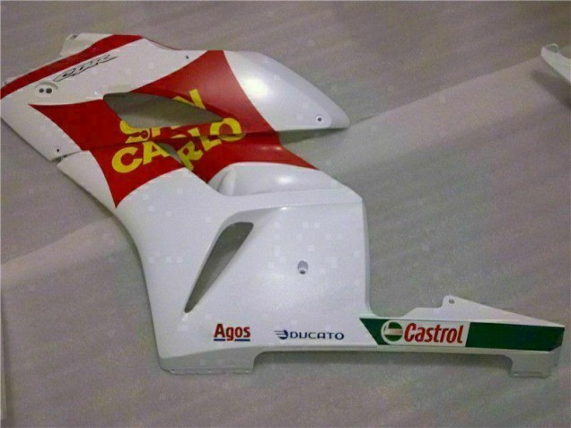 Weiß Rot Honda CBR 1000 RR 2004-2005 Verkleidungen Weiß Rot Honda CBR 1000 RR 2004-2005 Verkleidungen