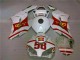 Weiß Rot Honda CBR 1000 RR 2004-2005 Verkleidungen Weiß Rot Honda CBR 1000 RR 2004-2005 Verkleidungen