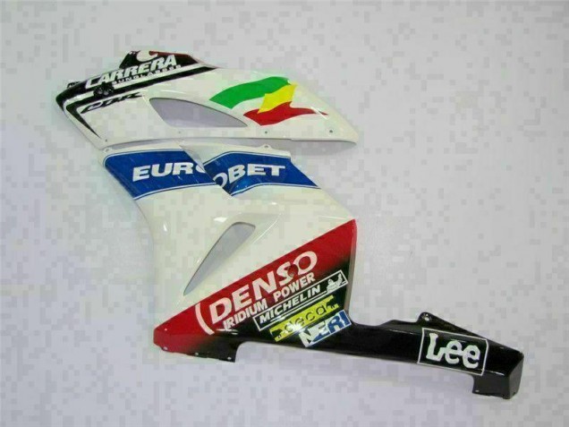 Weiß Rot Honda CBR 1000 RR 2004-2005 VollVerkleidungen & Plastik Weiß Rot Honda CBR 1000 RR 2004-2005 VollVerkleidungen & Plastik