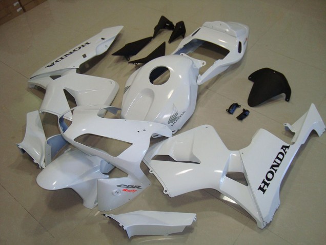 Weiß Schwarz Aufkleber Honda CBR 600 RR 2003-2004 Verkleidungen Weiß Schwarz Aufkleber Honda CBR 600 RR 2003-2004 Verkleidungen