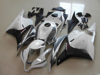 Weiß Schwarz Grau Honda CBR 600 RR 2009-2012 Verkleidungen