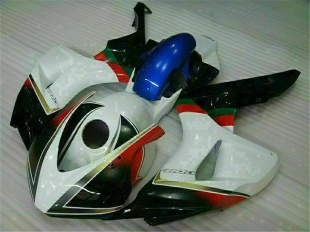 Weiß Schwarz Honda CBR 1000 RR 2006-2007 Verkleidungen Weiß Schwarz Honda CBR 1000 RR 2006-2007 Verkleidungen