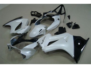 Weiß Schwarz Honda VFR 800 2002-2013 Verkleidungen & Plastik