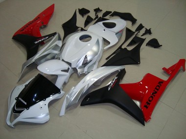 Weiß Schwarz Rot Honda CBR 600 RR 2007-2008 Verkleidung