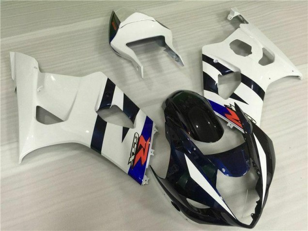 Weiß Schwarz Suzuki GSXR 1000 K3 2003-2004 Verkleidungen Komplett Sets Weiß Schwarz Suzuki GSXR 1000 K3 2003-2004 Verkleidungen Komplett Sets