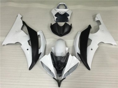 Weiß Schwarz Yamaha R6 2008-2016 Verkleidung