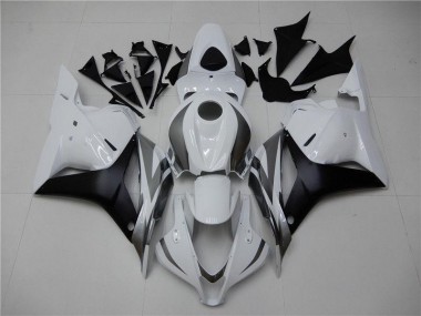 Weiß Silber Schwarz Honda CBR 600 RR 2009-2012 Verkleidungen
