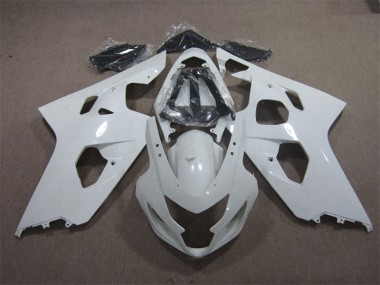 Weiß Suzuki GSXR 600 K4 2004-2005 Verkleidungen